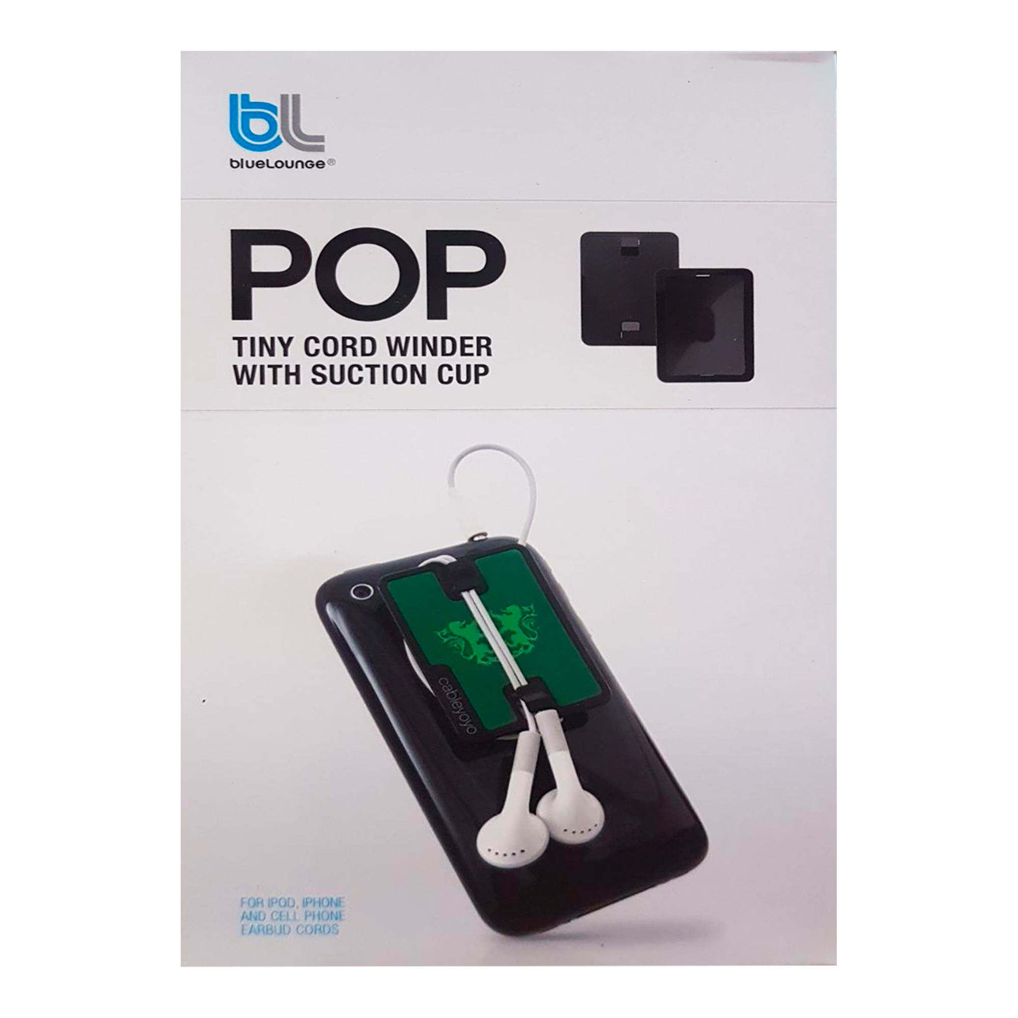 Bobinadora P/cables De Auriculares Bluelounge Pop