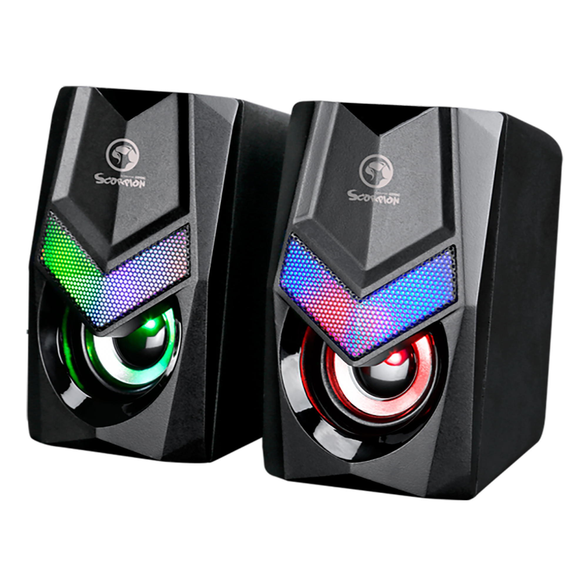 Parlantes Gaming Marvo Scorpion Compacto 3w X 2