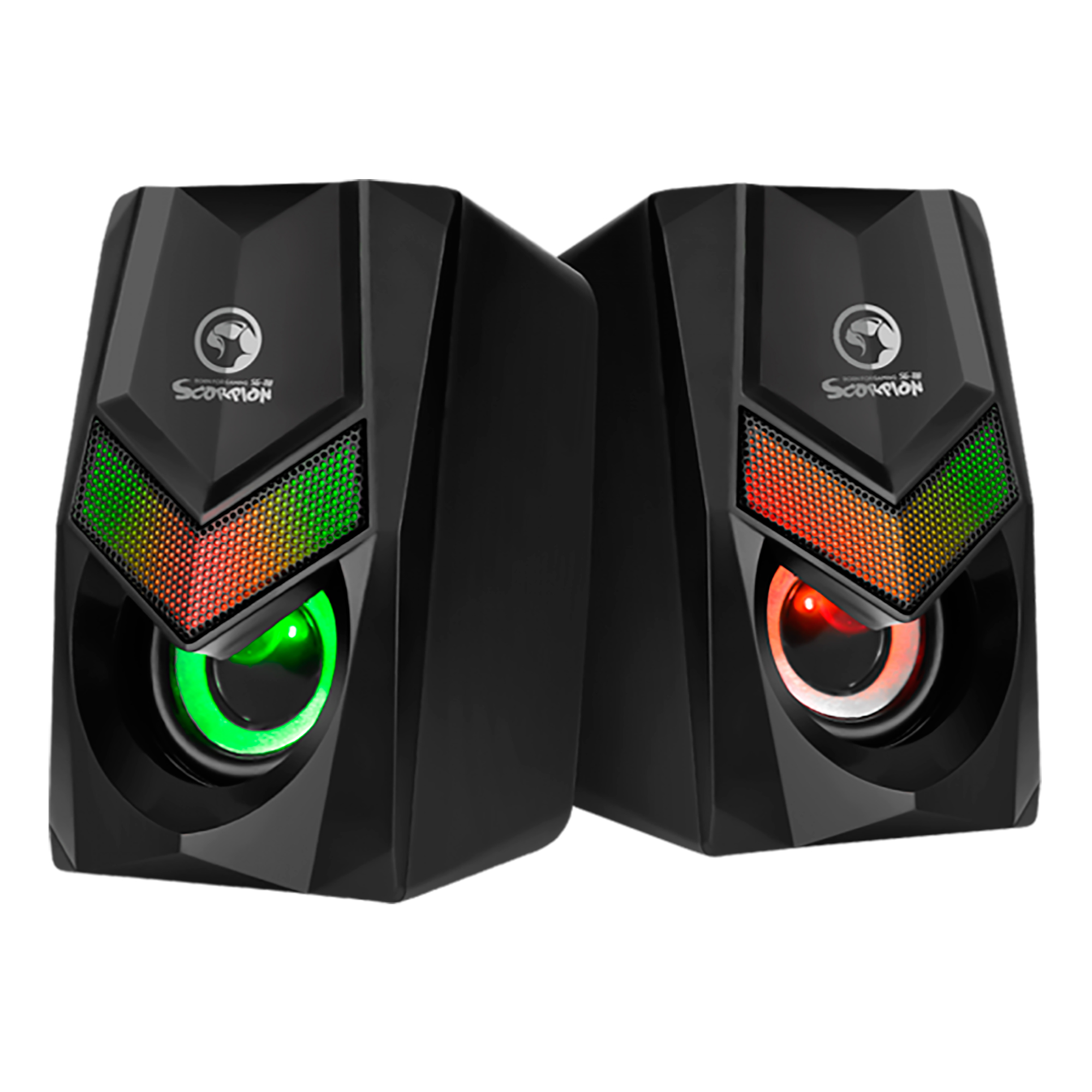 Parlantes Gaming Marvo Scorpion Compacto 3w X 2