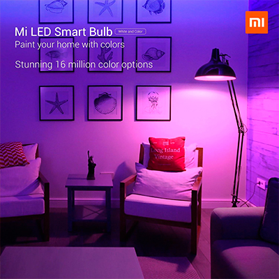 Smart Bulb Led Xiaomi Mi Led White/colour 9w E27