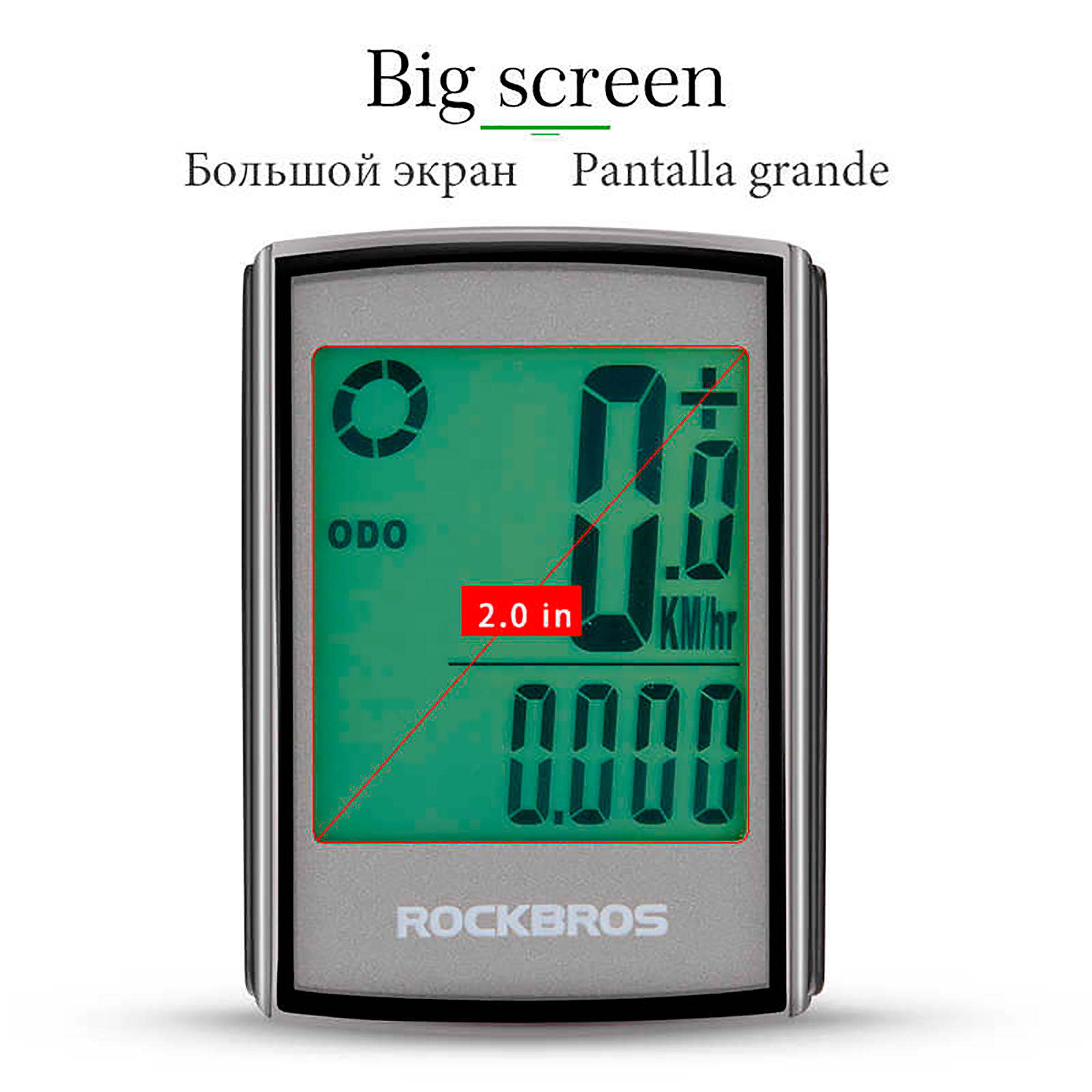 Ciclómetro Rockbros 18 Funciones Ip65 Bc18-l21 