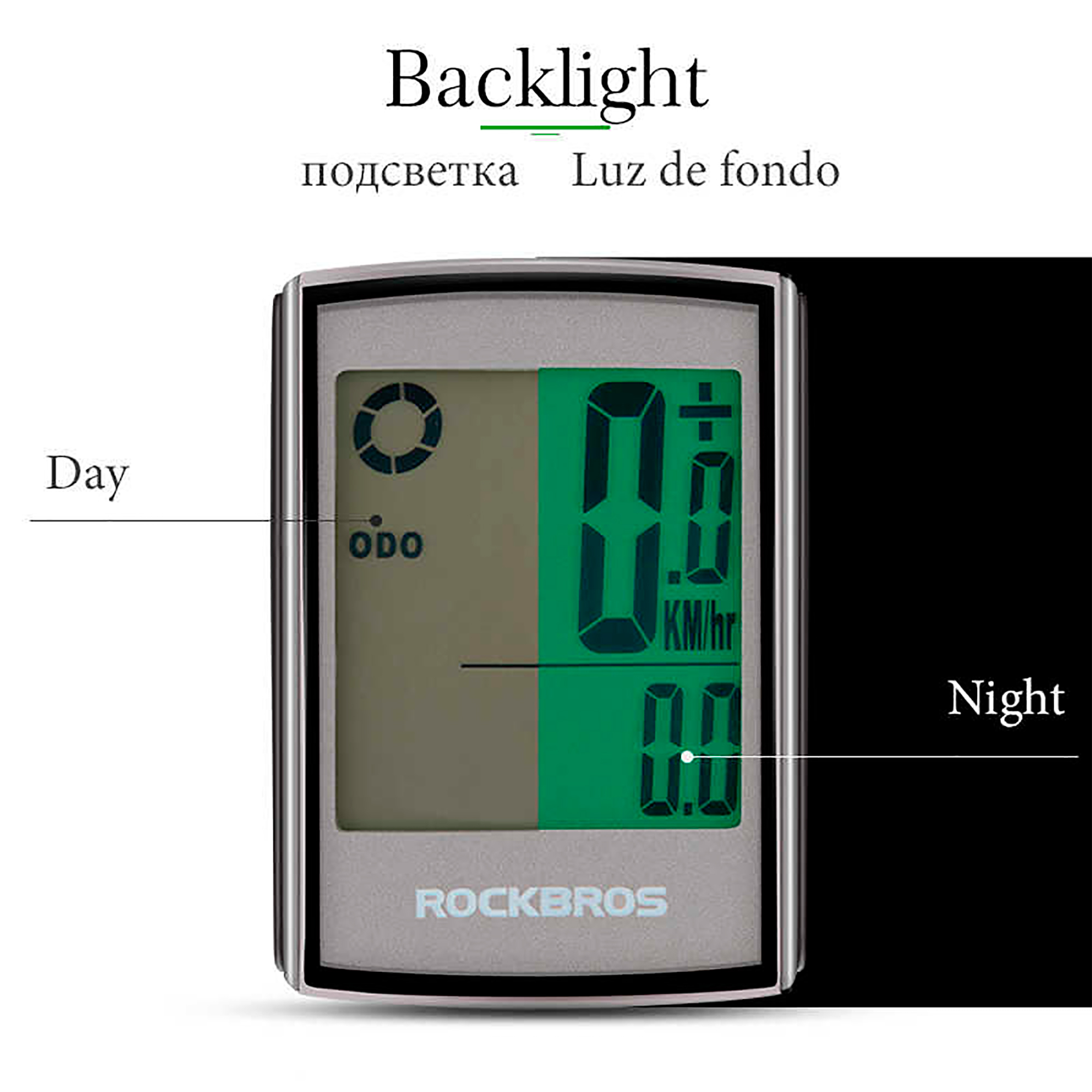 Ciclómetro Rockbros 18 Funciones Ip65 Bc18-l21 