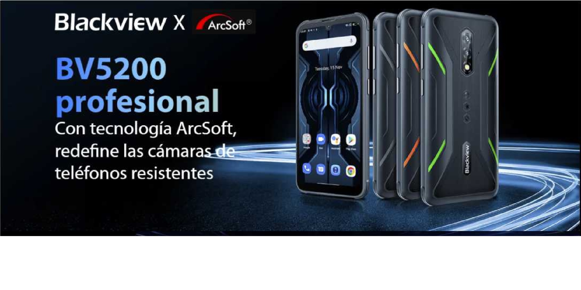Celular Blackview BV5200 Pro Robusto