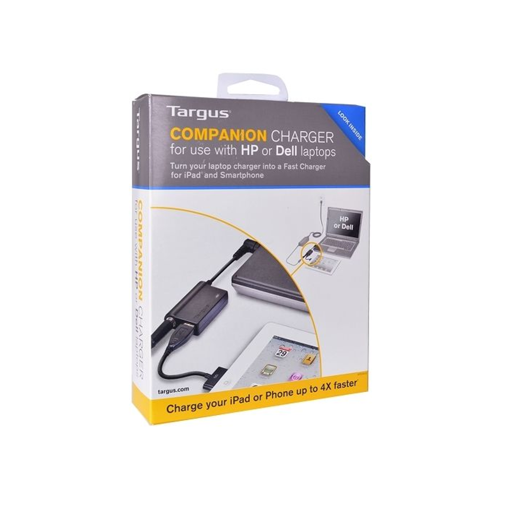Cargador Fast Targus Apd34us50. Dell/hp Usb