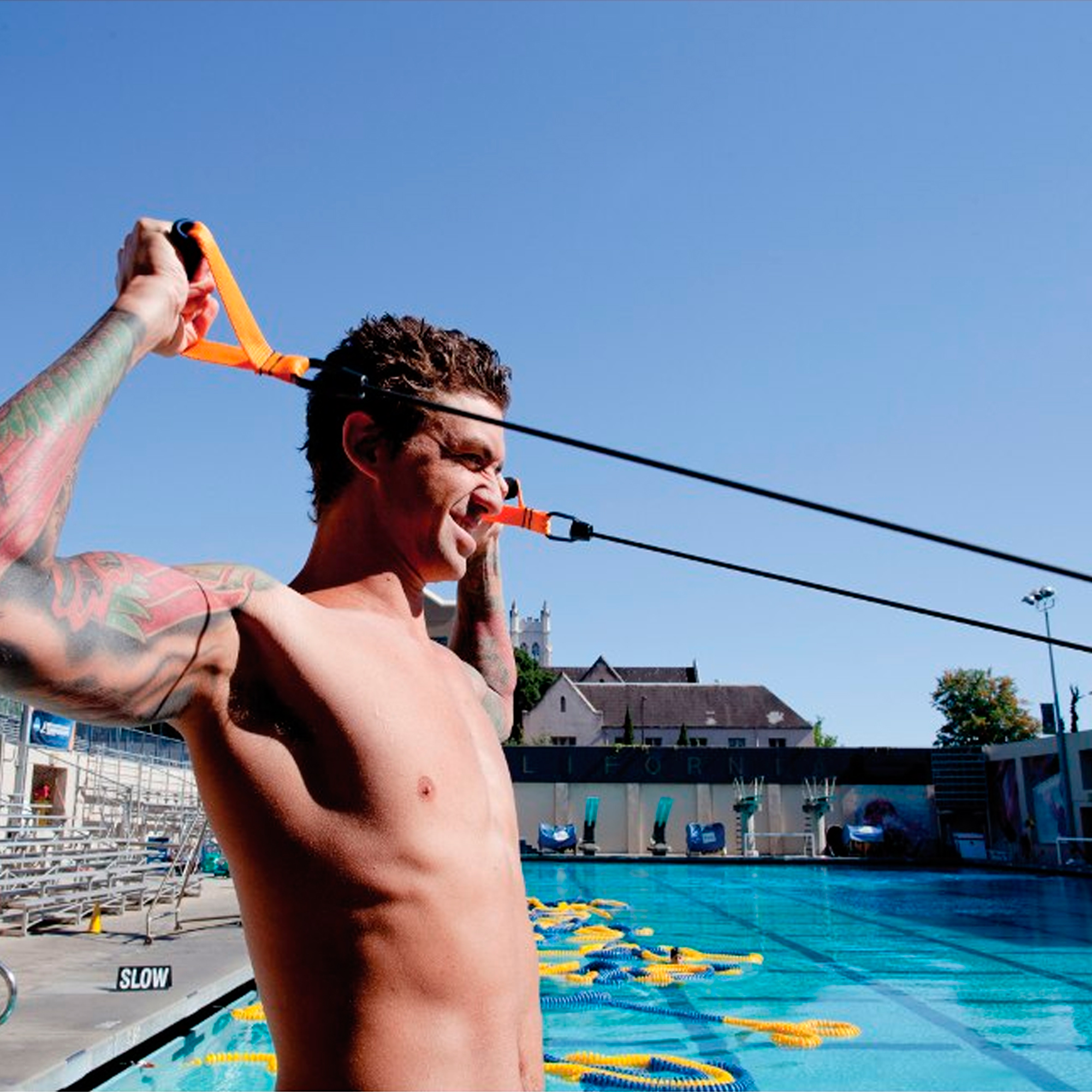 Cuerdas Estiramiento Finis Dryland Entrena Pesado