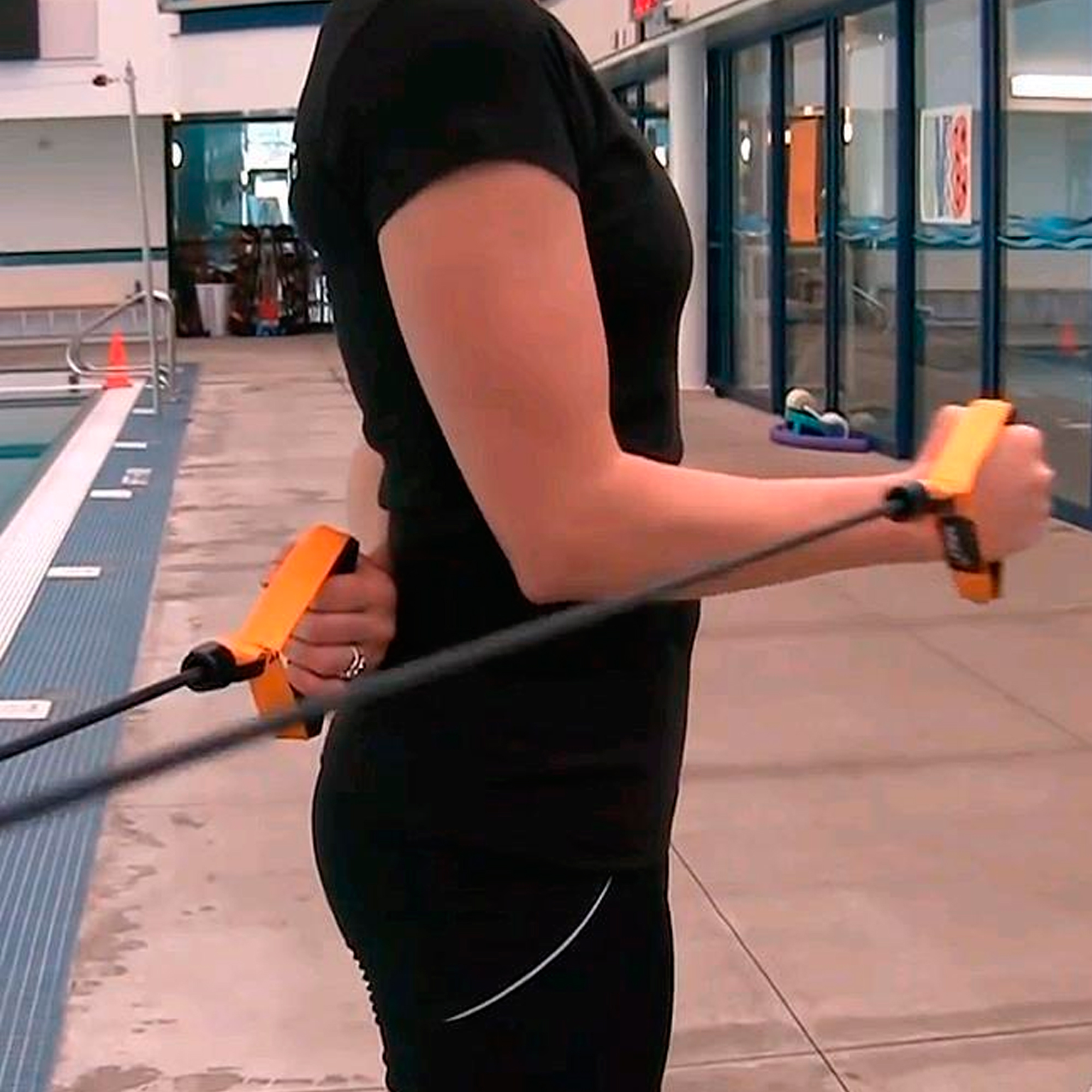 Cuerdas Estiramiento Finis Dryland Entrena Mediano