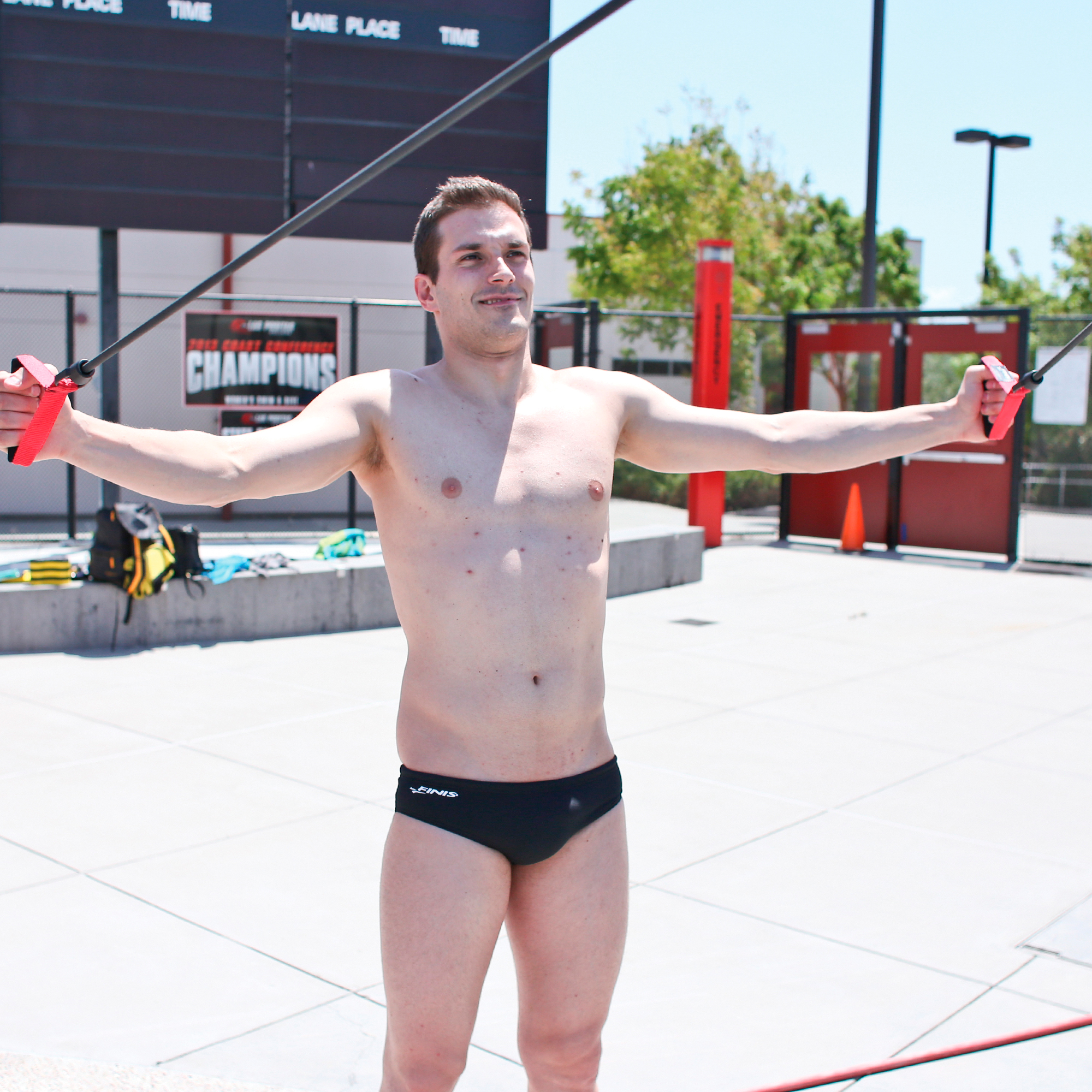 Cuerdas Estiramiento Finis Dryland Entrena Mediano