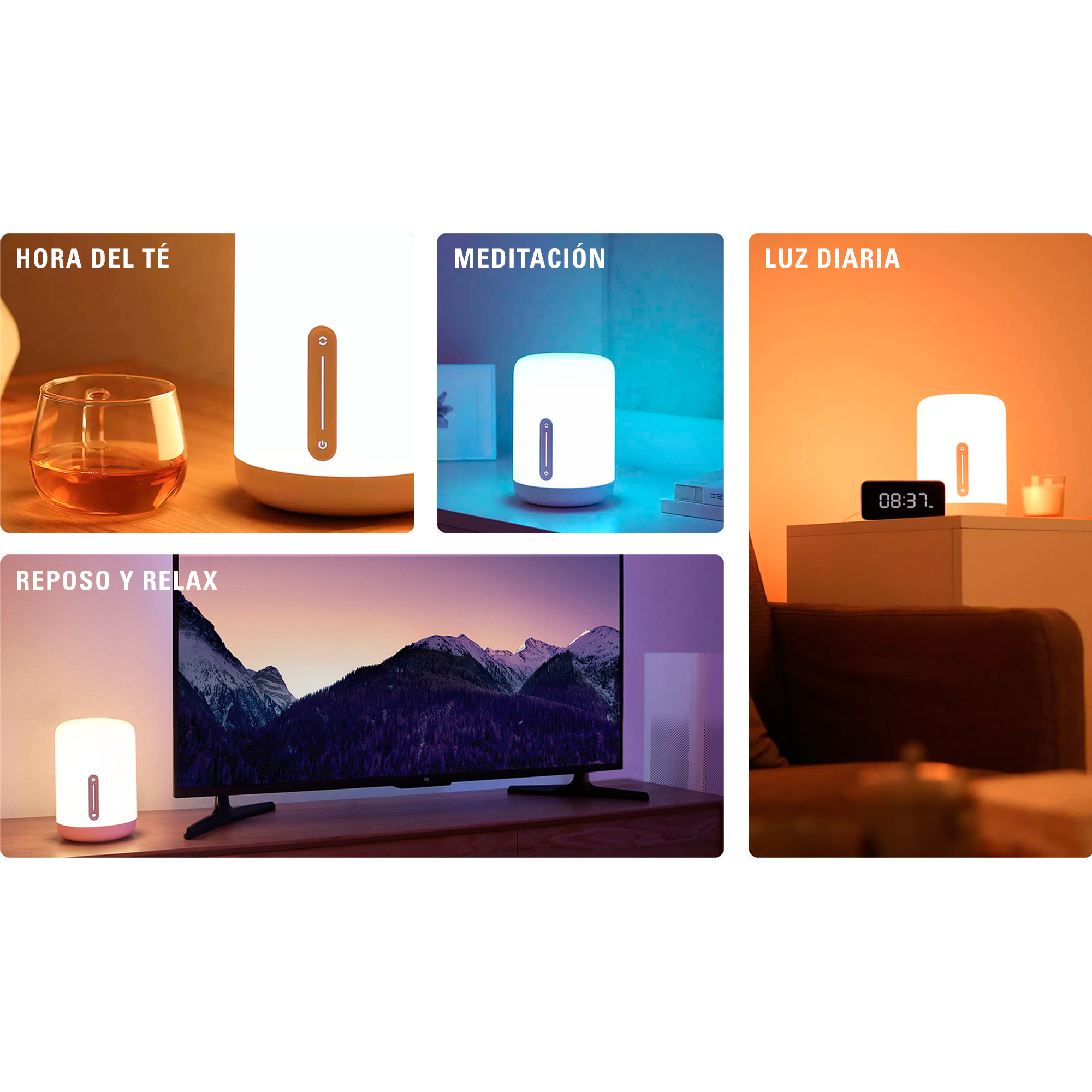 Lampara Inteligente Xiaomi Mi Bedside Lamp2 Wifi/bt
