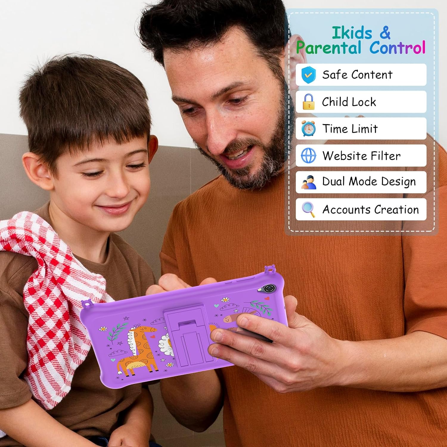 Tablet Para Niños Blackview Tab 50 Kids 3gb 64gb MAGIC PURPLE