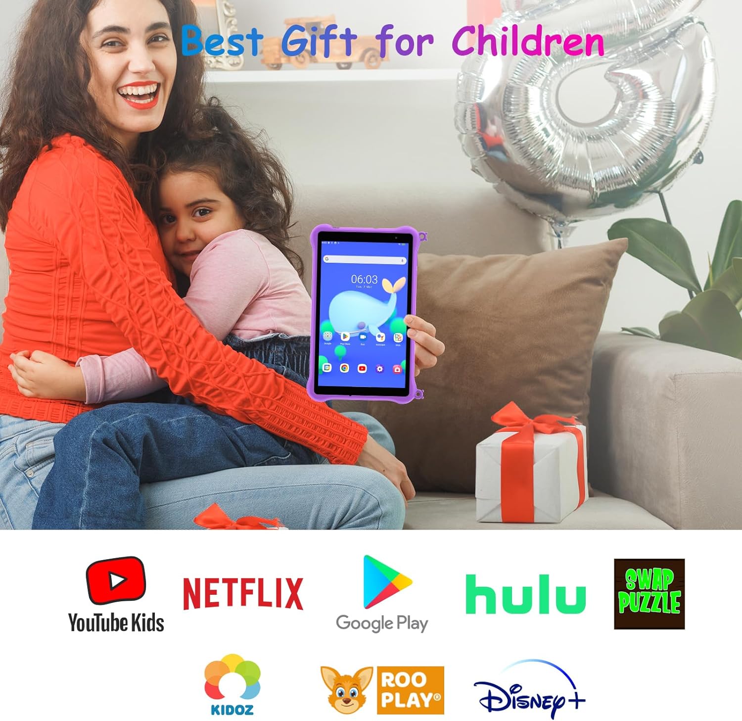Tablet Para Niños Blackview Tab 50 Kids 3gb 64gb MAGIC PURPLE