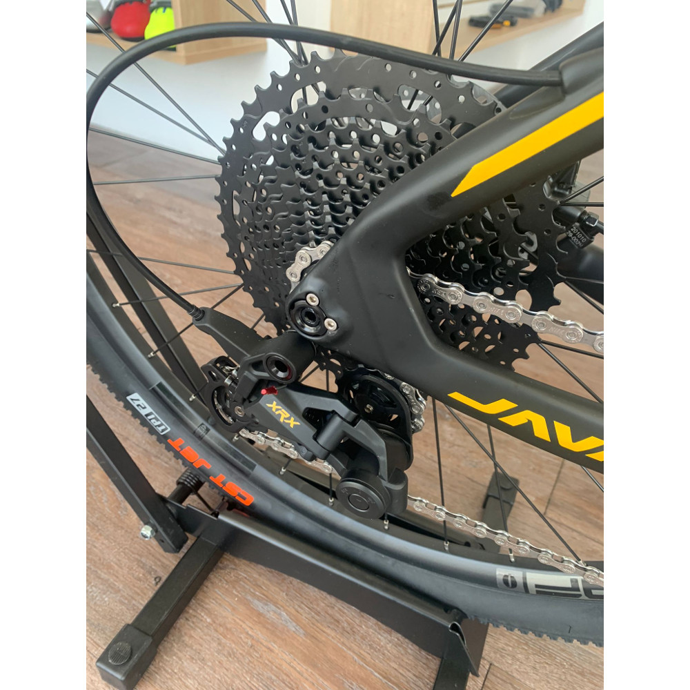 BICI JAVA DELTA MTB R27.5 CARBON 12V DISC H BLOCK TALLE 17 NEGRO/AMARILLO