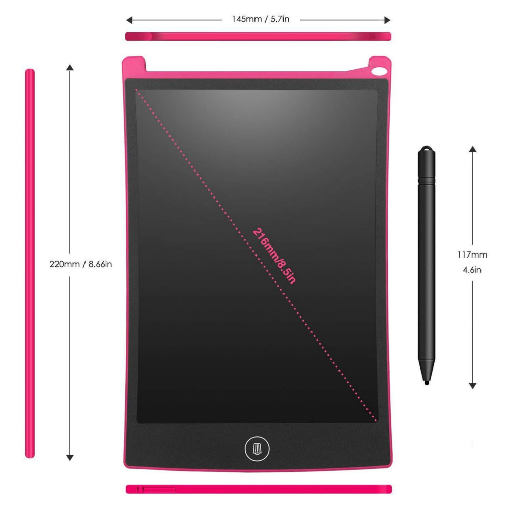 Pizarra Lcd Portatil Writing Board 8.5' Newyes C/lápiz 