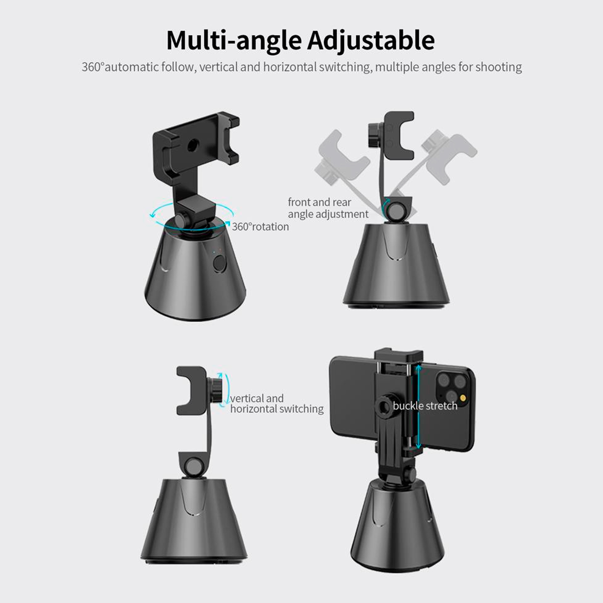 Soporte Smart Tracking Gimbal B6 Bt 360°