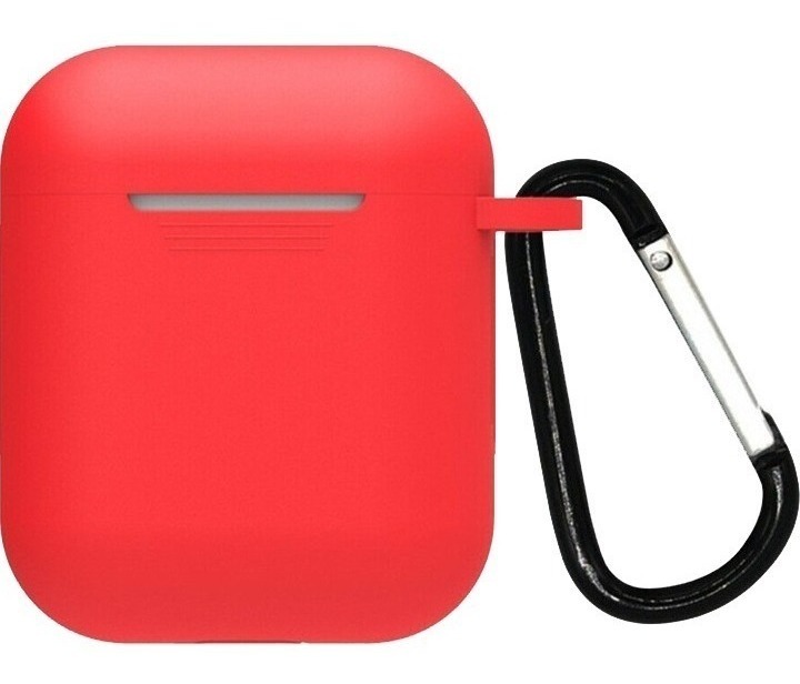 Funda de silicona para AirPods Rojo