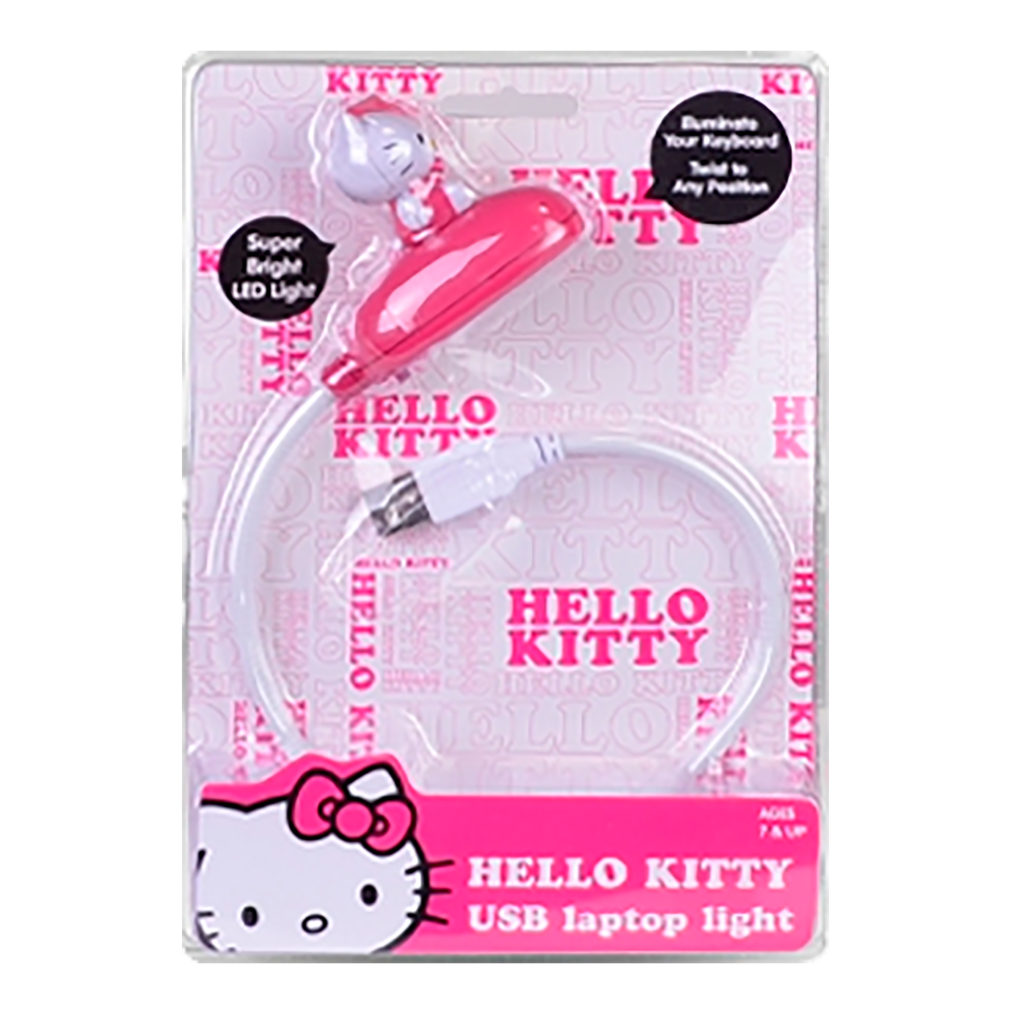 Luz Led P/nbb Vivita Hello Kitty Flex 4 Leds Usb
