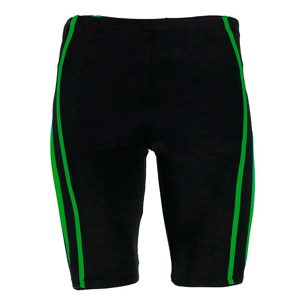 Malla Natacion M.phelps Hom Splice Jammer Negro/Verde Talle 24