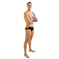 Slip Natación Hombre Finis Splice Brief 32