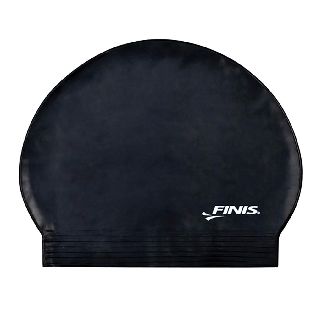 Gorra Natacion Finis Latex Negro