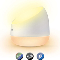 Lámpara Led Inteligente Philips Wiz Squire 9W Blanco Y Color