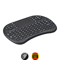 Teclado Inalámbrico Rii Mini I8 2,4ghz Qwerty 92 Teclas