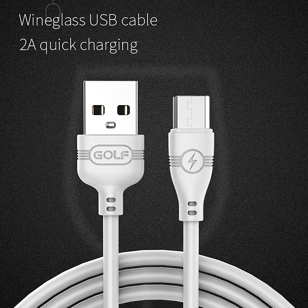 Cable Golf Usb/micro Usb Wine Glass 2a 100cm