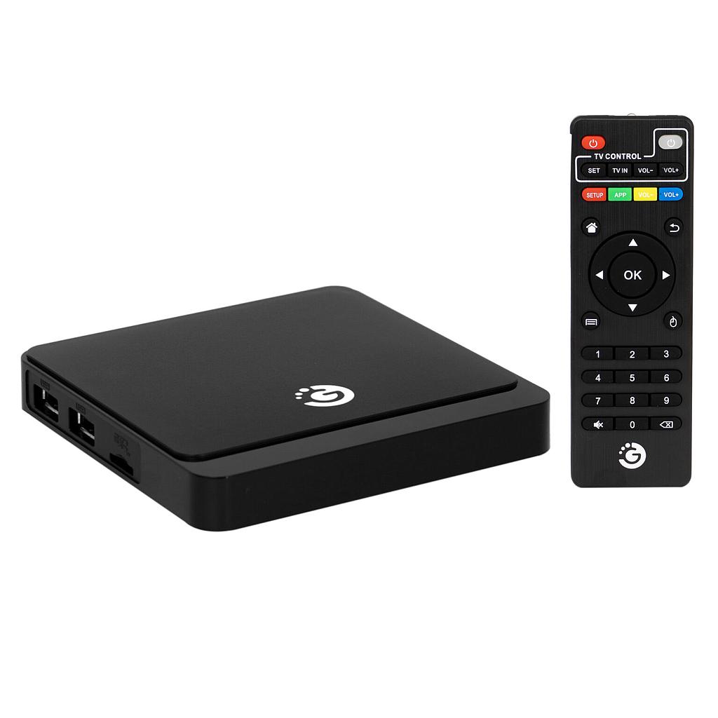 TV BOX GOLDTECH MAX 32/4GB 4K BT DUAL WIFI