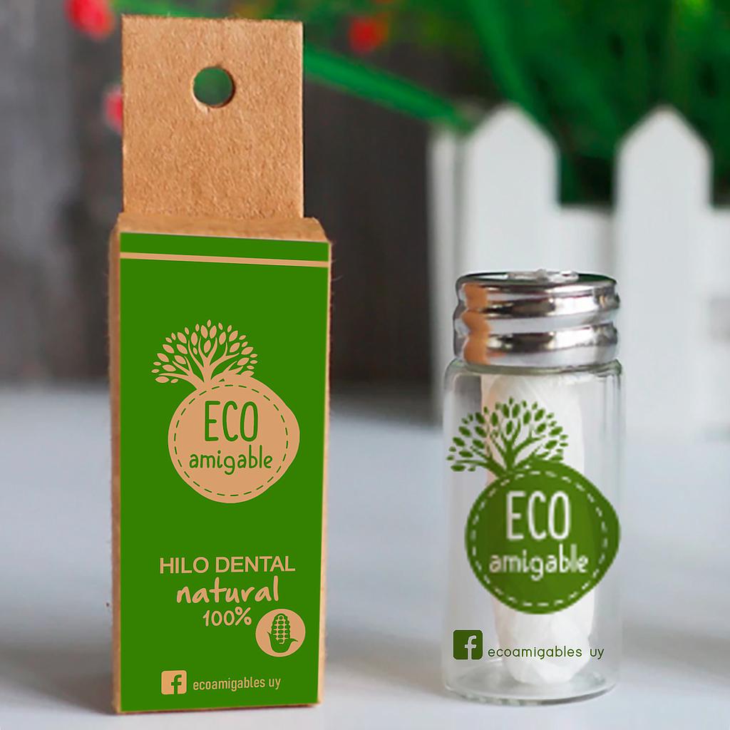 Hilo Dental Maiz Eco 30 Mt Sabor Menta