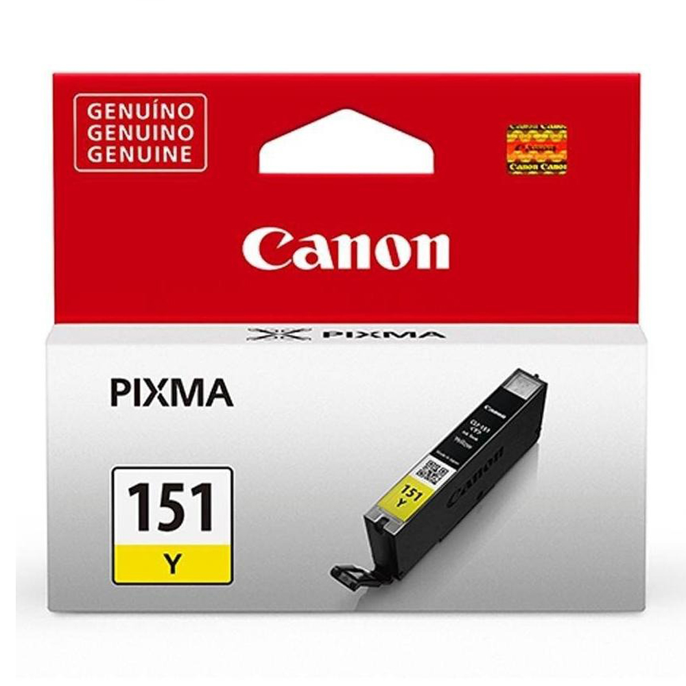 Cartucho Tinta Canon Original Cli-151 Amarillo 7ml