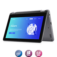 Notebook 2en1 Dell 11,6'' N100 4gb 64gb Win11 Pro