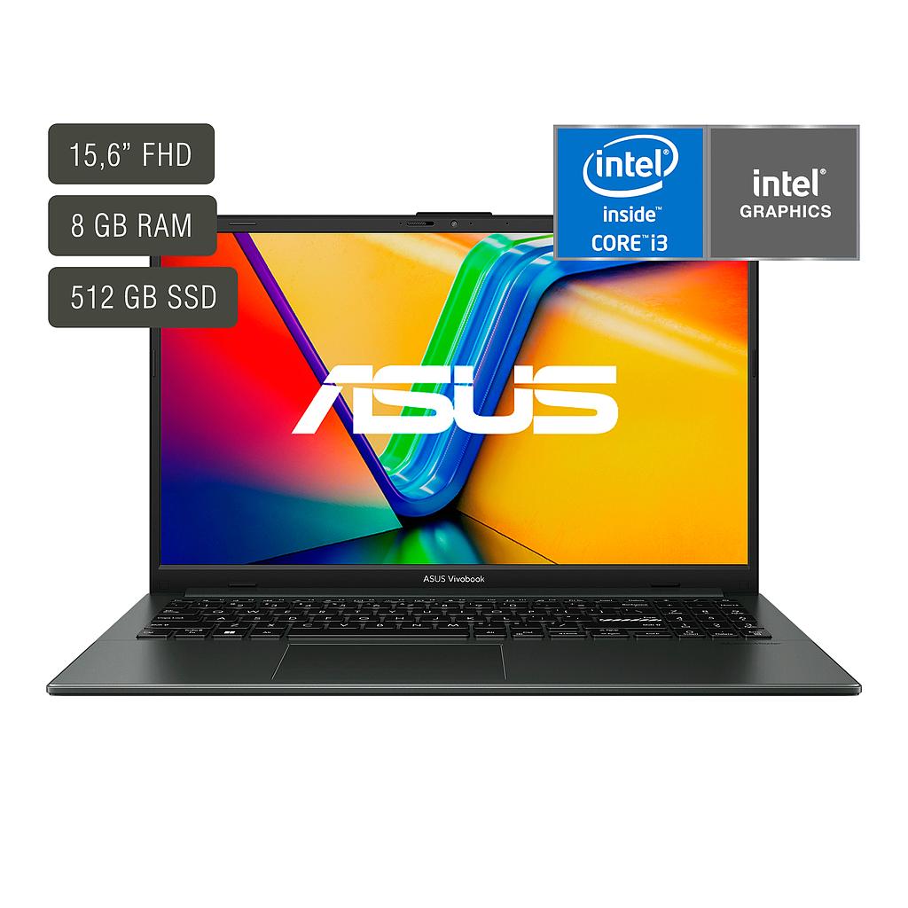Notebook Asus Vivobook 15,6'' Core I3 8gb 512gb Win11