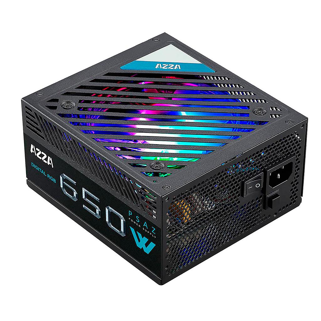Fuente Azza P/pc Psaz-650w Intel Atx12v 