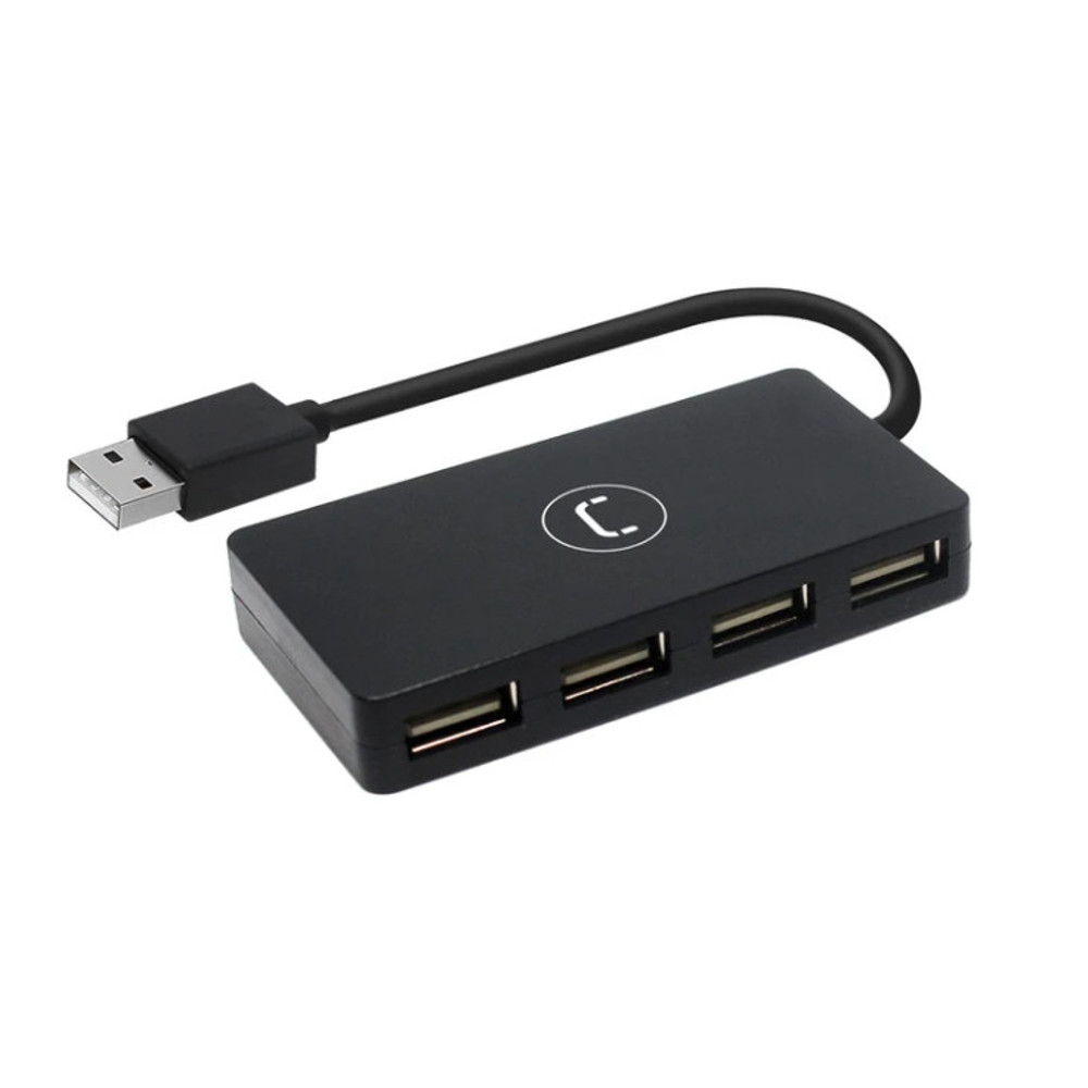 Adaptador Hub Unno Usb 4 Puertos 480mbps