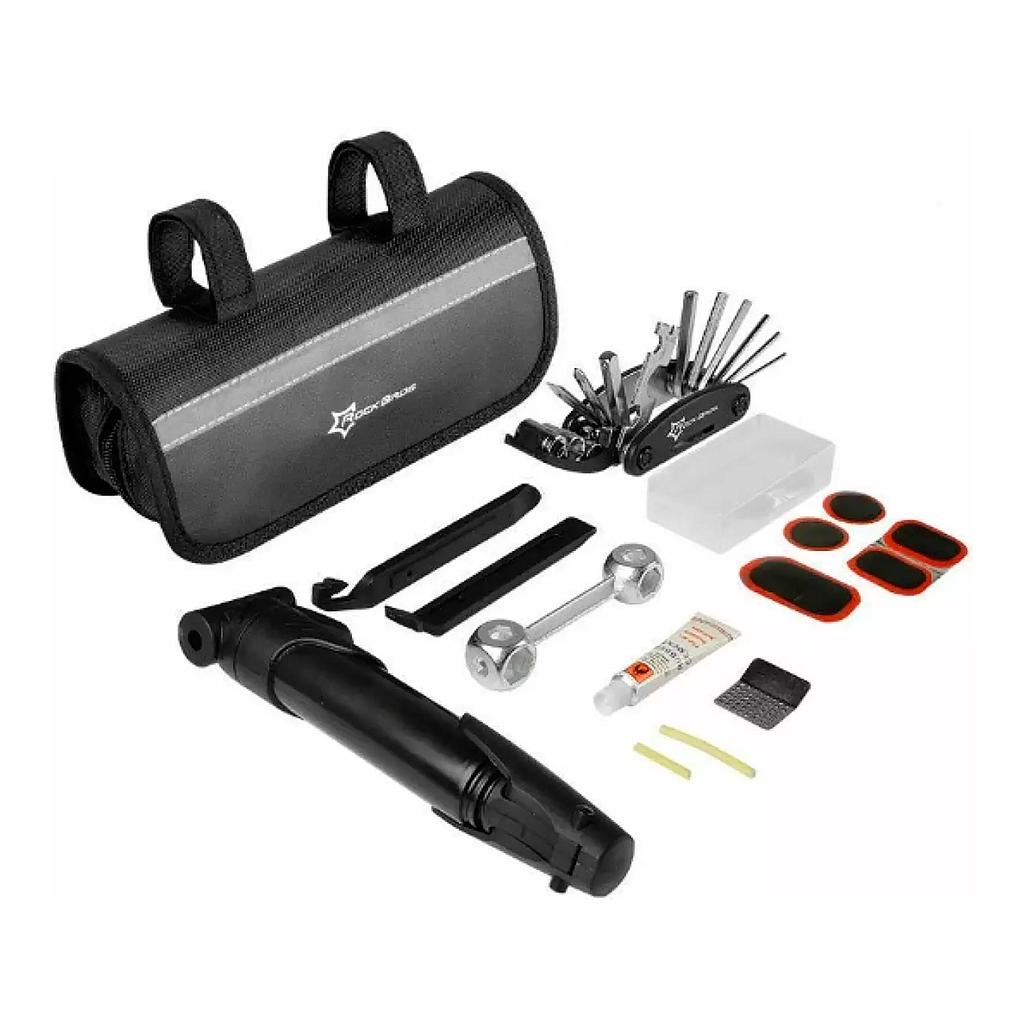 Bolso C/kit Reparacin Rockbros P/bici 16in1