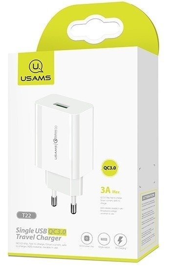 Cargador Rápido 18W QC3.0