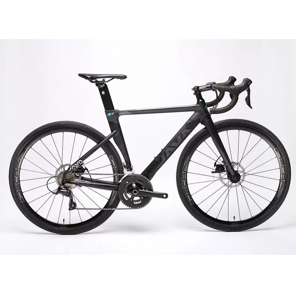 Bici Ruta Java Siluro3 Alu V22 Hor Carbon Disc T53 NEGRO