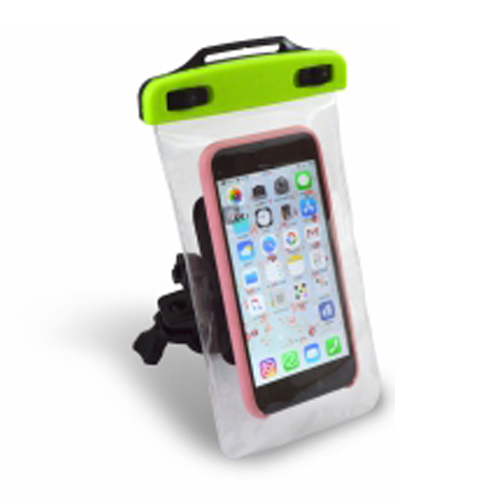 Soporte bici c/estuche waterproof p/celular