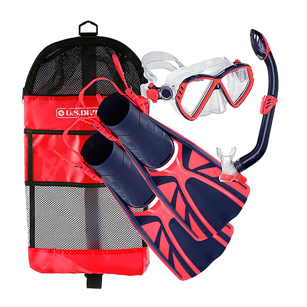 US DIVERS - KIT PARA AGUA NIÑO 6+ REGAL JR / LAGUNA / LAVA / GEAR BAG SS176111