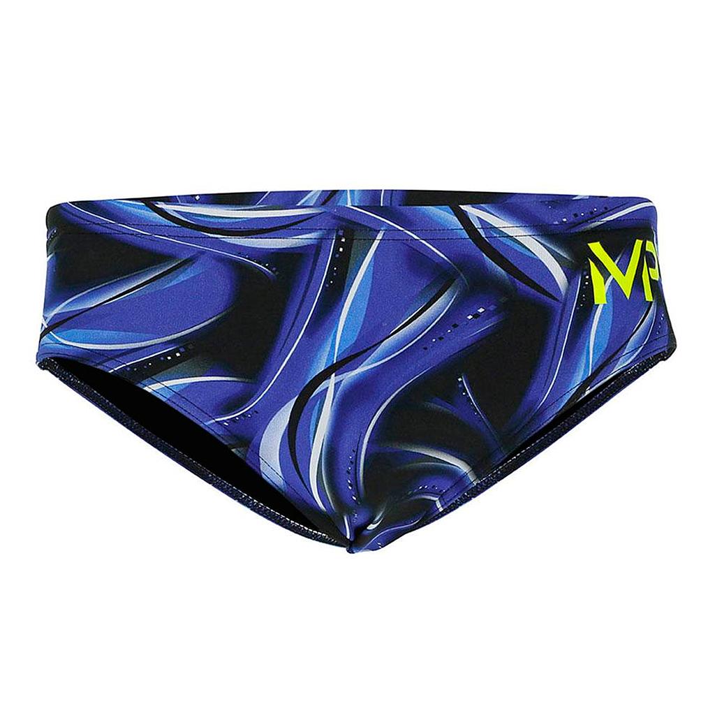 Malla De Baño Phelps Team Prints Diablo Hombre Azul Talle 22