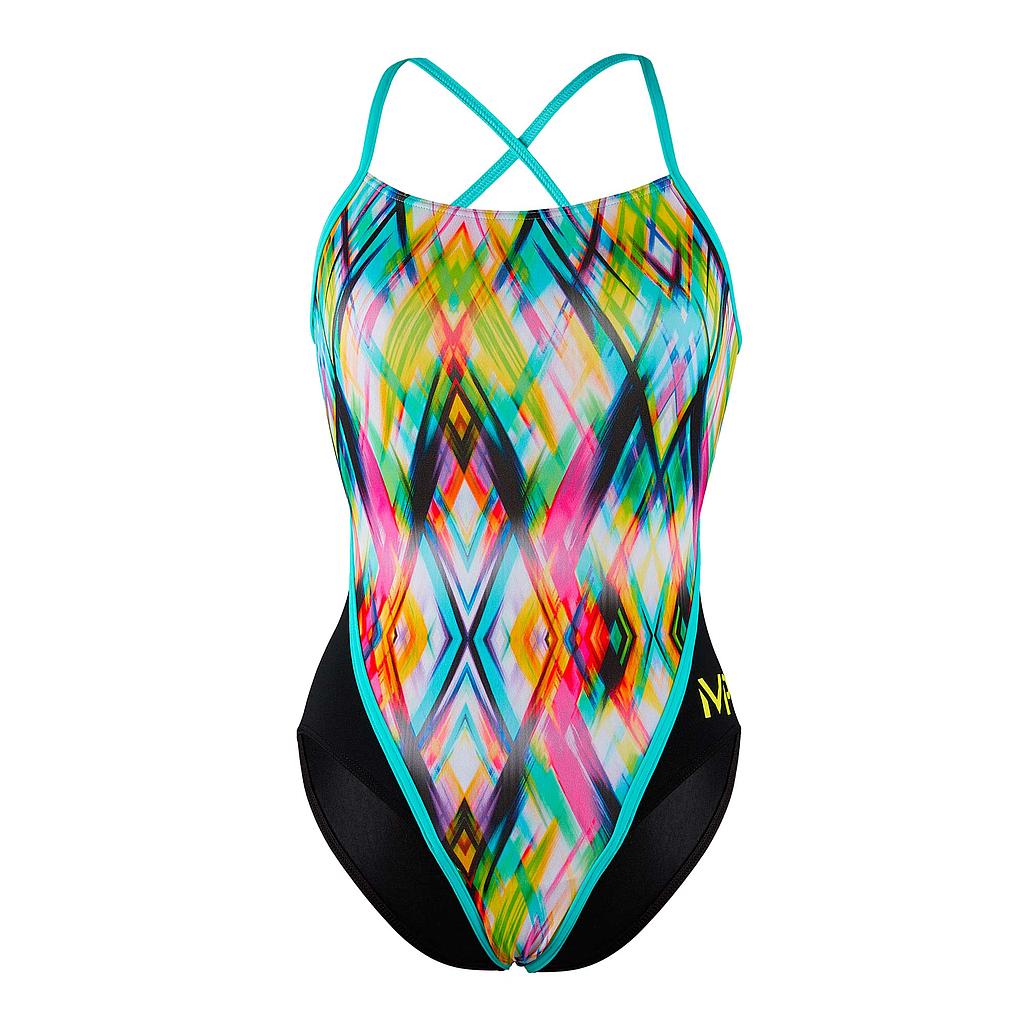 Malla Natación Mujer Mp Candy Racing Elite Train Uv Talle 30