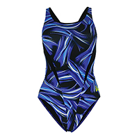 Malla De Baño Phelps Team Prints Diablo Mujer Talle 20