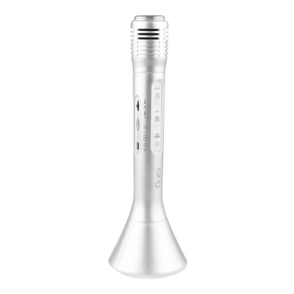 Micrófono Para Karaoke Vivitar Bluetooth Luces Led