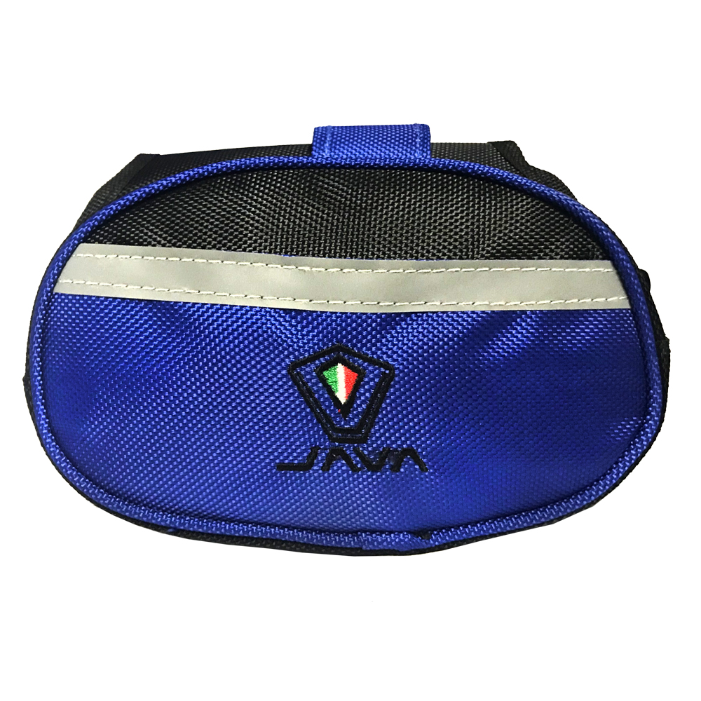 Bolso Java Doble Para Bicicletas Bandas Reflectantes