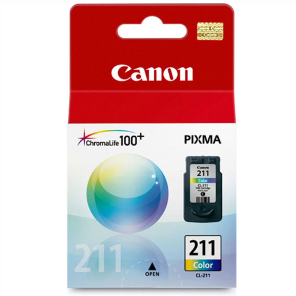Cartucho Canon Cl-211 Color 9 Ml Cartridge