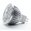 Lampara Led Spot 3x2w Mr16 Yicai Blco Cálido 6w