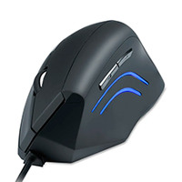 Mouse Ergonomico Perixx Perimice 508 C/cable/leds