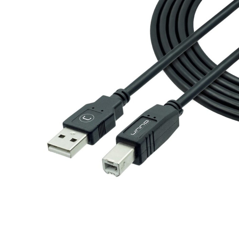 Cable usb para impresora Unno 3m CB4007BK