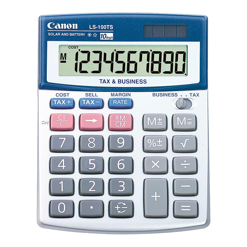 Calculadora Canon Ls-100ts De Escritorio C/inclinacion