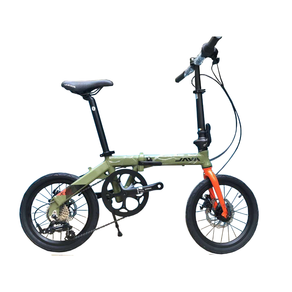 Bicicleta Java de ciudad pegable X1 Aluminio 7V Rodado 16"