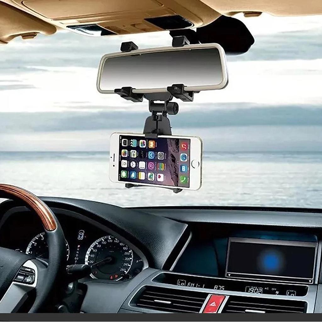 Soporte Celular Espejo Retrovisor Auto