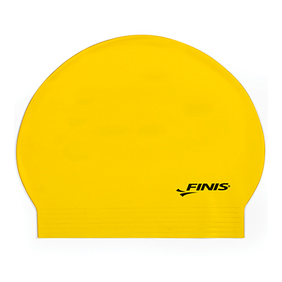 Gorra Latex Finis Adulto Entrenamiento Amarillo